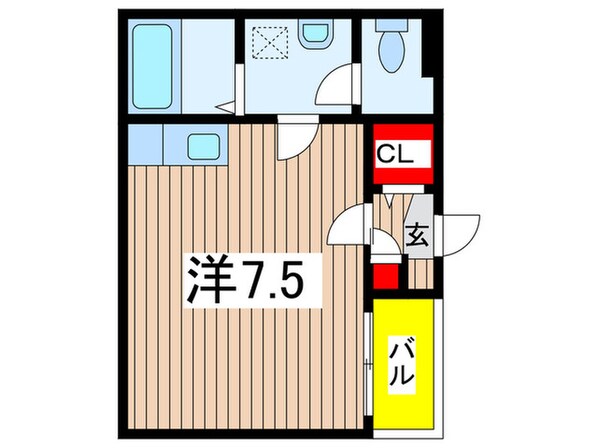 ハーモニーテラス城木町の物件間取画像